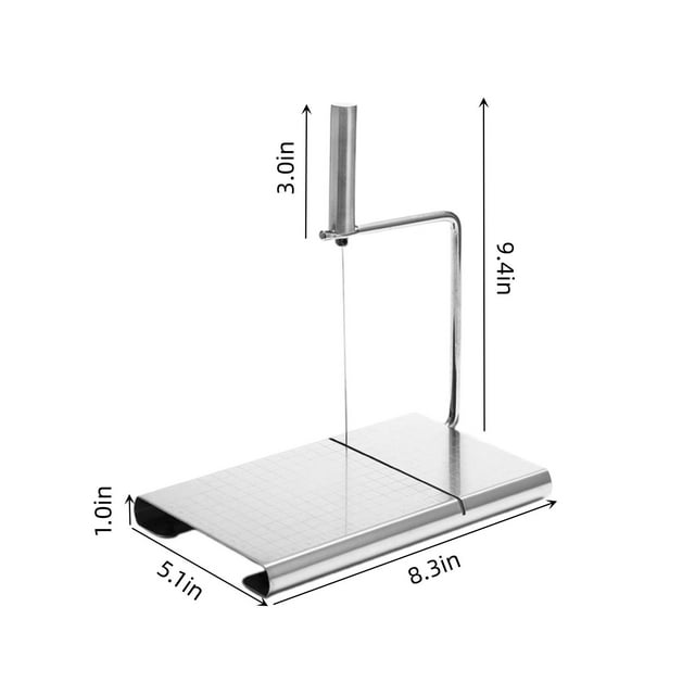 DagobertNiko Wire Cheese For Block Cheese Heavy Duty, Multifunctional Cheese Cutter With 6