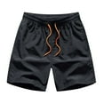 thumbnail image 1 of Dagugfen Athletic Shorts for Men Quick Dry Stretch Loose Drawstring Lightweight Running Shorts with Zipper Pockets, 1 of 4