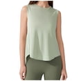 thumbnail image 1 of Dagugfen Athletic Tank Tops for Women Keyhole Back Loose Fitted Quick Drying Womens Casual Sports Tops, 1 of 4