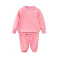 thumbnail image 1 of Dagugfen Baby Clothes Sweatsuit Jogger Pants Round Neck Shirts Casual Loose Cotton Comfy Lounge Sets, 1 of 5