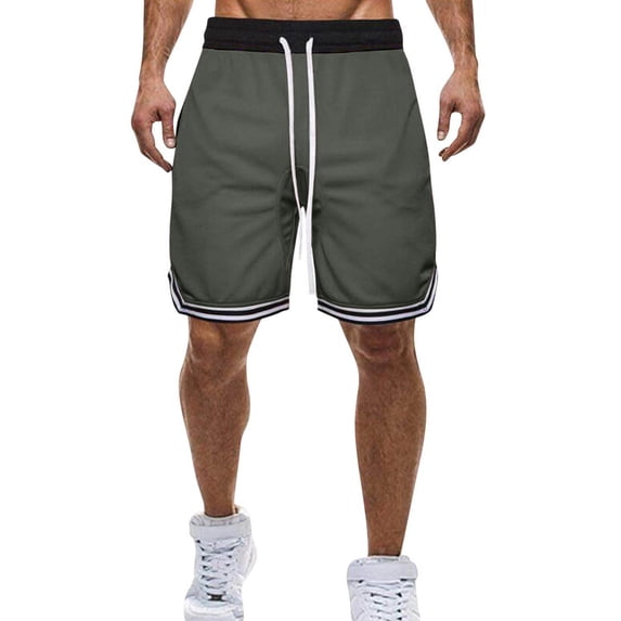 Dagugfen Basketball Shorts for Men Drawstring Elastic Waisted Quick Drying Activewear Shorts