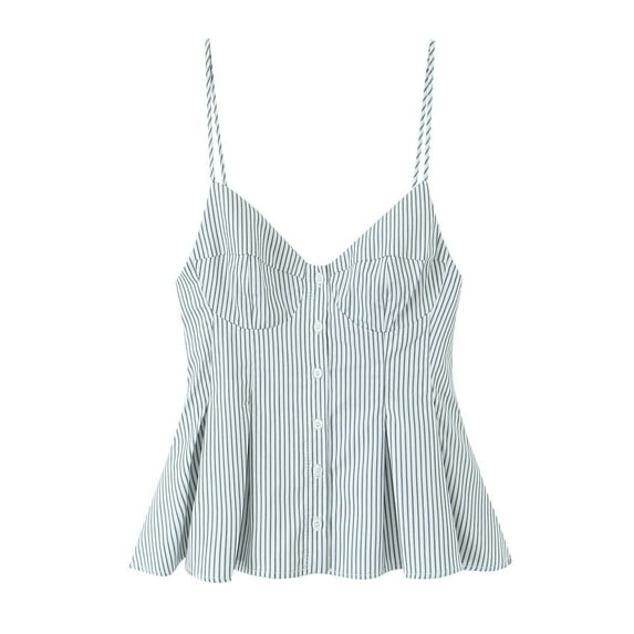 Dagugfen Camisole for Women Spaghetti Strap Cropped Tops Lightweight Summer Fashion Homewear Tank Tops Solid Color