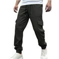 thumbnail image 1 of Dagugfen Cargo Pants for Men Drawstring Elastic Waist Baggy Summer Lightweight Outdoor Sports Trousers Pockets, 1 of 6