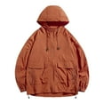 thumbnail image 1 of Dagugfen Hoodies for Men Long Sleeve Zip up Drawstring Loose Thin Lightweight Casual Outdoor Camping Fishing Shirts Pockets, 1 of 7