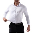 thumbnail image 1 of Dagugfen Long Sleeve Shirts for Men Button down Suit Slim Fitted Business Casual Office Dress Shirts, 1 of 9