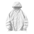 thumbnail image 1 of Dagugfen Long Sleeve Shirts for Men Sun Protection Zip up Loose Thin Lightweight Outdoor Fishing Shirts, 1 of 5