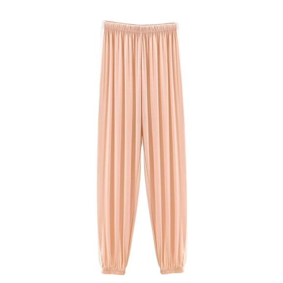 Dagugfen Loose Fitted Pajama Pants for Women Elastic Waist Joggers Soft Comfy Home Sleep wear Women Full Length Pants