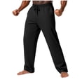 thumbnail image 1 of Dagugfen Loose Fitted Sweatpants for Men Activewear Drawstring Elastic Waist Pants with Pockets Basketball Workout, 1 of 3