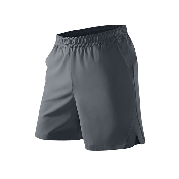 Dagugfen Men's Shorts Sport Casual Holiday Breathable Basketball Shorts Pockets Pants Solid Color