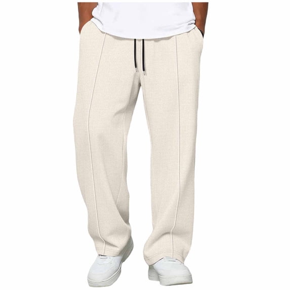 Dagugfen Mens Sweatpants Loose Fitted Drawstring Elastic Waist Outdoor Running Workout Basketball Pants with Pockets