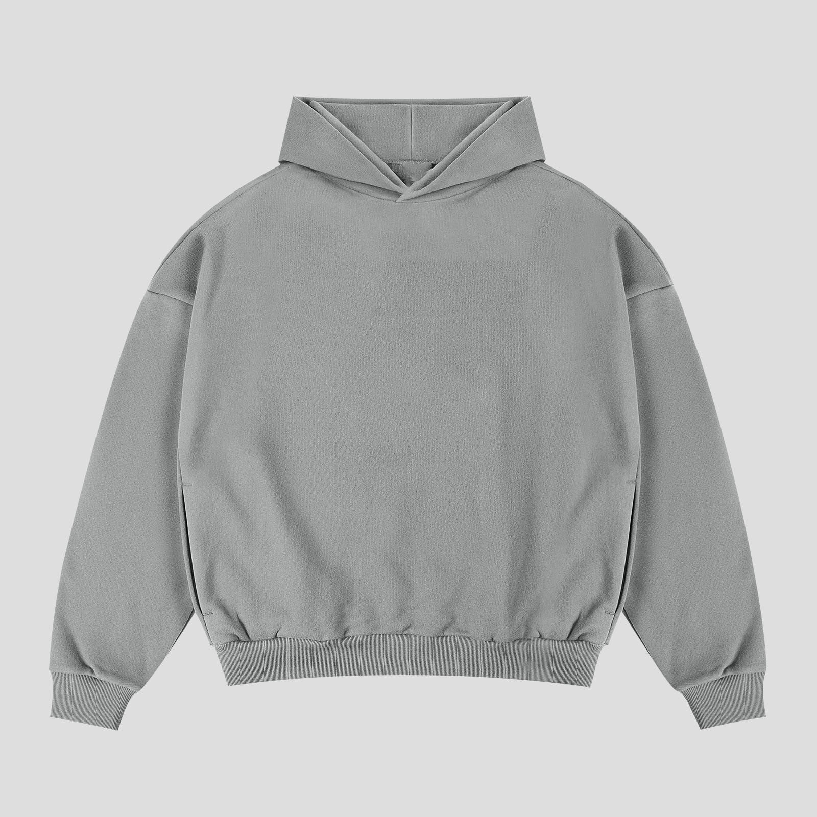 Men's Drop Shoulder Long Sleeve Hoodie main image 0