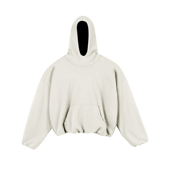 Dagugfen Mens Tops Sweatshirts Hoodie Drop Shoulder Long Sleeve Pullover Loose Running Tops Pocket