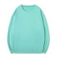 thumbnail image 1 of Dagugfen Mens Tops Sweatshirts Long Sleeve Round Neck Pullover Loose Comfy Leisure Sports Basic Tops for Camping, 1 of 6