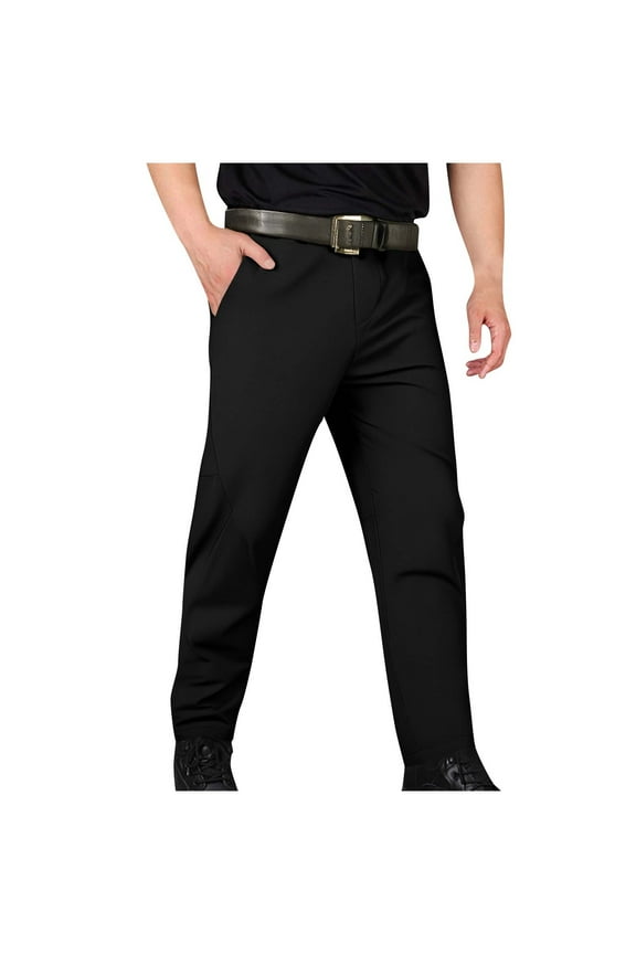 Mens Trackpants Zipper Pocket Tapered Leg Full Length Workout Running Training Sports Trousers