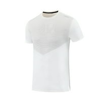 Dagugfen Mens Tshirts Short Sleeve Side Split Color Block Lightweight Gym Running Trainning Athletic Shirts