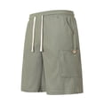 thumbnail image 1 of Dagugfen Mens Workout Shorts Straight Leg Elastic Waist Lightweight Casual Drawstring Loose Running Shorts, 1 of 4