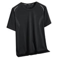 thumbnail image 1 of Dagugfen Plus Size Workout Shirts for Men Short Sleeve Crewneck Breathable Lightweight Comfy Athletic Tops, 1 of 4