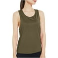 thumbnail image 1 of Dagugfen Racerback Tank Tops for Womens Round Neck Sports Breathable Lightweight Workout Tops for Running, 1 of 4