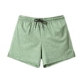 thumbnail image 1 of Dagugfen Shorts for Men Elastic Waist Drawstring 5" Running Workout Shorts Daily Leisure Solid Color, 1 of 8