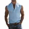 thumbnail image 1 of Dagugfen Summer Tank Tops for Men Henley Neck Sleeveless Lightweight Breathable Henley Shirts Casual Daily Wear Tops with Pocket, 1 of 9