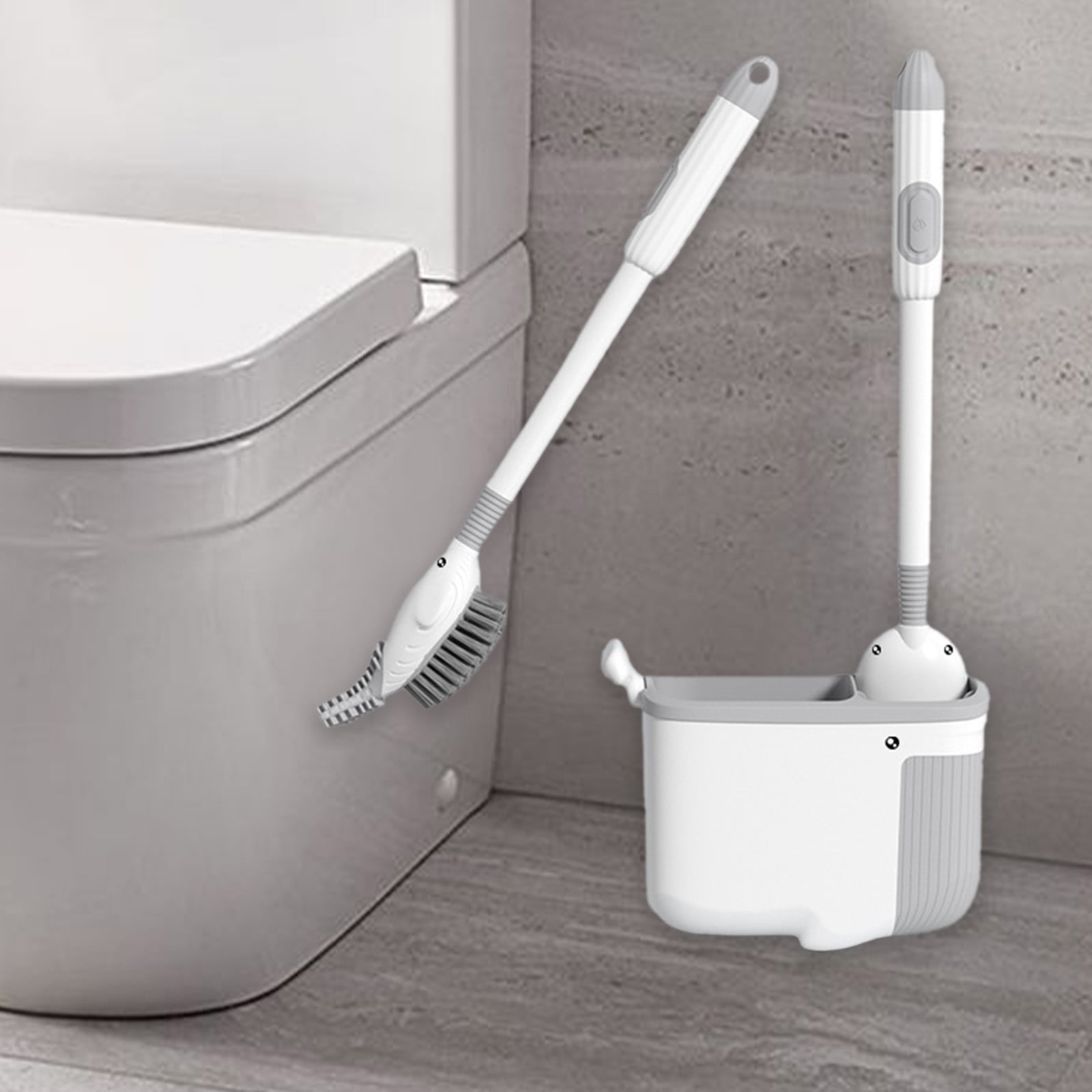 Dagugfen Toilet Bowl Cleaner Brush,Liquidized Toilet Brush Set Toilet