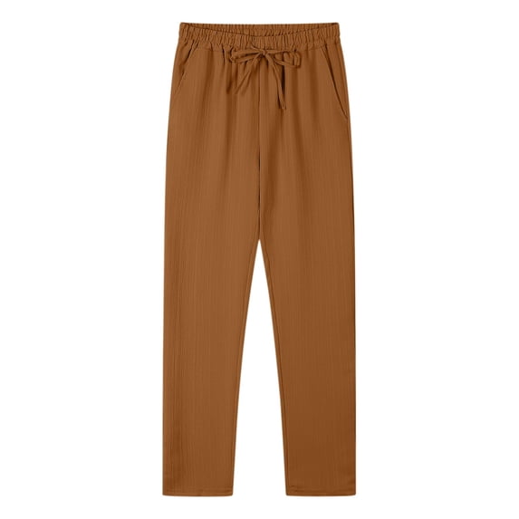 Dagugfen Trackpants for Men Drawstring Elastic Waist Tapered Leg Loose Lightweight Running Sports Pants