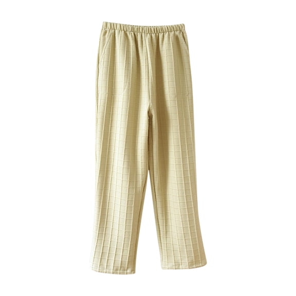 Dagugfen Womens Sweatpants Loose Fitted Elastic Waist Full Length Sports Casual Pants with Pockets Solid Color