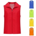 thumbnail image 1 of Dagugfen Womens Vests Sleeveless Shirts Zip up Casual Lightweight Outdoor Work Fish Photo Travel Golf Vests Jacket with Pockets, 1 of 5