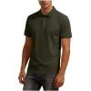 Dagugfen Work Shirts for Men Collared Neck Short Sleeve 1/4 Button Pullover Shirts Casual Daily Wear Tops