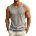 thumbnail image 1 of Dagugfen Workout Tank Tops for Men Mesh Breathable Regular Fitted Sleeveless Crew Neck Basic Layer Tops Summer Outdoor Activewear Tanks, 1 of 7