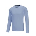 thumbnail image 1 of Dagugfen Workout Tops for Men Long Sleeve Tight Crew Neck Base Layer Leisure Running Athletic Tops, 1 of 7