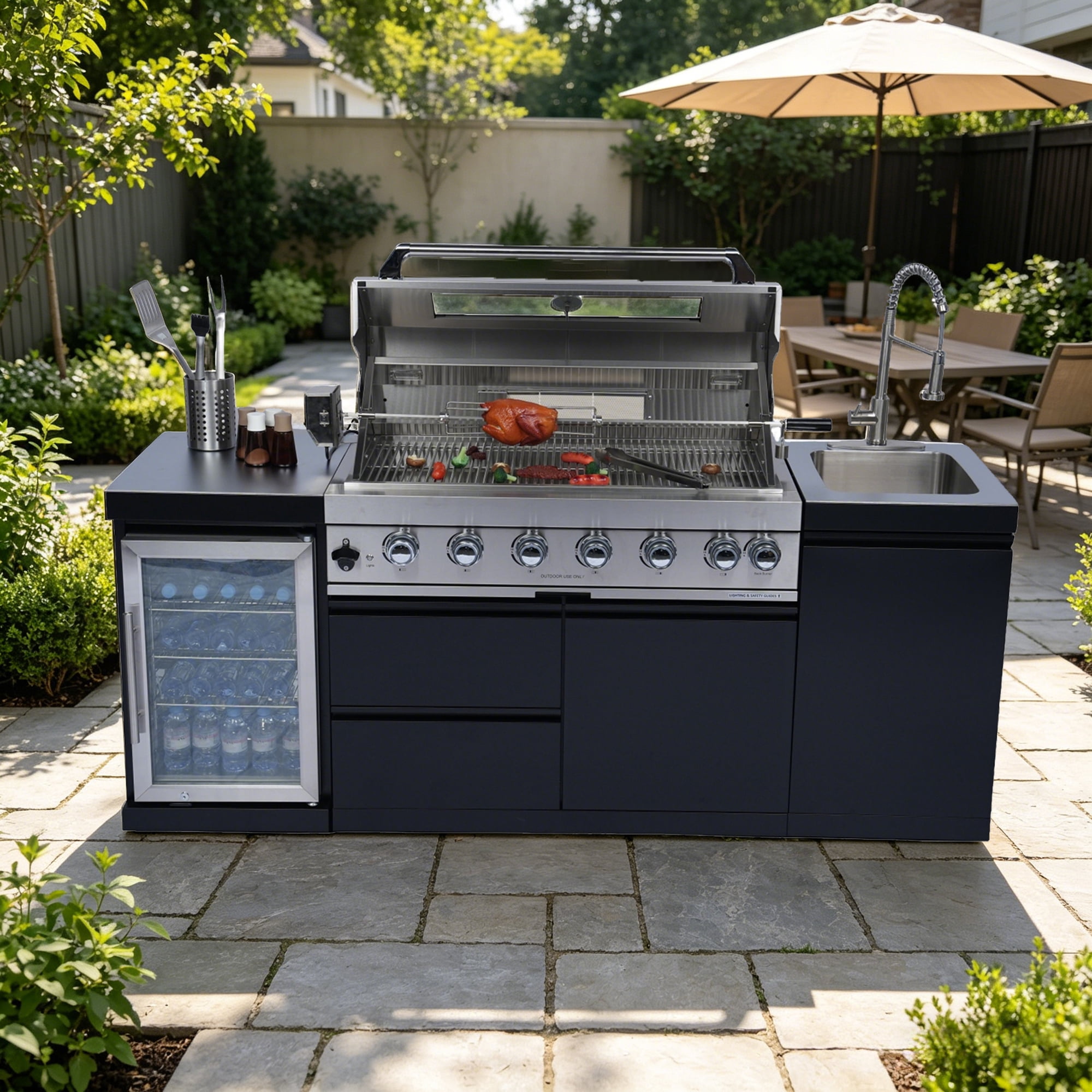 Outdoor Kitchen Small Bbq Bunnings Alfresco Kitchen Ideas Outdoor Bbq Kitchen Bunnings Kitchen Designs Built  In Barbecue Ideas Small Outdoor Kitchen