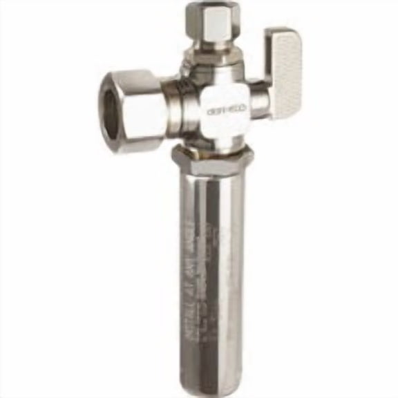 Dahl Valve Limited dahl 1/2 In. Angle Valve with Water Hammer Arrestor, Case of 8