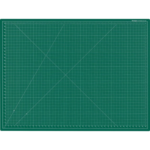 Dahle Vantage 10474 Premium Self-Healing Cutting Mat, 36"x48", 1/2" Grid, Perfect for Crafts & Sewing, Green