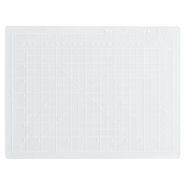 Dahle Vantage 10680 SelfHealing Cutting Mat, 9"x12", 1/2" Grid