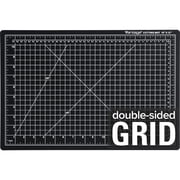 Dahle Vantage 10791 Premium Double-Sided Self-Healing Mat, 12"x18", 1/2" Grid, Perfect for Crafts & Sewing, Double-Sided, Black