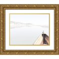 thumbnail image 1 of Dahlgren, Ann 18x15 Gold Ornate Wood Framed with Double Matting Museum Art Print Titled - On the Inlet, 1 of 4