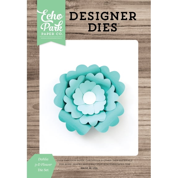Dahlia 3-D Flower Large Die Set