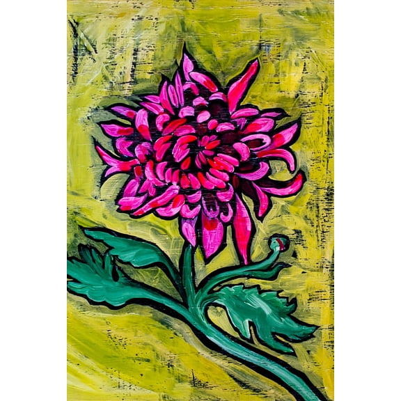 Dahlia Divine by Ben Mann Poster Print