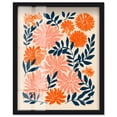 thumbnail image 1 of Dahlia Dusk I Shadowbox Print Flower Art Decor by Art Remedy, Black Frame, 30 x 36, 1 of 6
