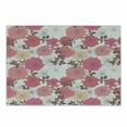 thumbnail image 1 of Dahlia Flower Cutting Board, Springtime Inspired Mix of Blossoms Bouquet Romantic Feminine Retro Leaflets, Decorative Tempered Glass Cutting and Serving Board, Small Size, Pink Grey, by Ambesonne, 1 of 1