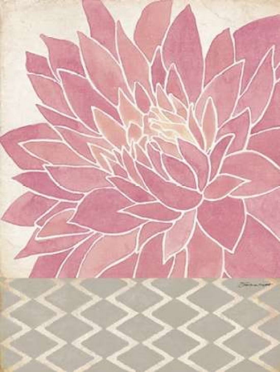 Dahlia Pink I Canvas Art - Stephanie Marrott (18 x 24)