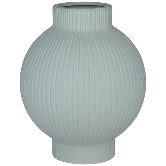 Dahlia Studios Erica 11" High Matte Green Ceramic Decorative Vase