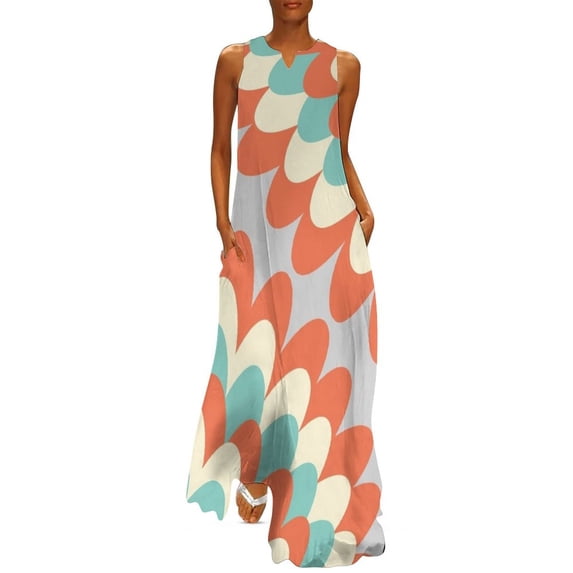 Dahlia at 70's Long Dress summer women's suit elegant women's sets women's summer dresses 2025 Dress