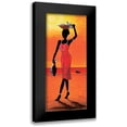 thumbnail image 1 of Dahlke, Izabella 13x24 Black Modern Framed Museum Art Print Titled - Fishers Wife, 1 of 5