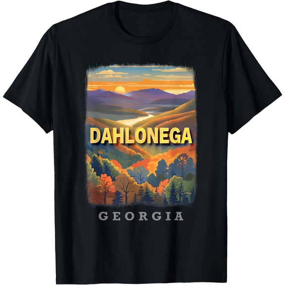 Dahlonega Georgia Ga Mountain Splendor Sd908 T-Shirt