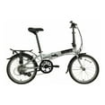thumbnail image 1 of Dahon Foldable Adults 20" Folding Bikes, Brushed Silver, 1 of 2