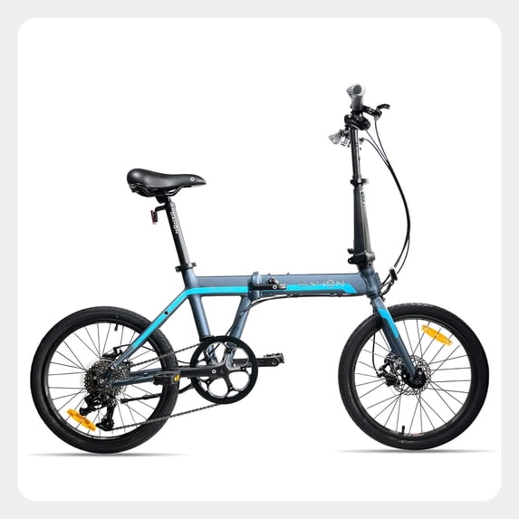 Dahon Hemingway D9 Retro Folding bike for Adults/Men/Women, 20" Wheels,9-Speed Disc Brake