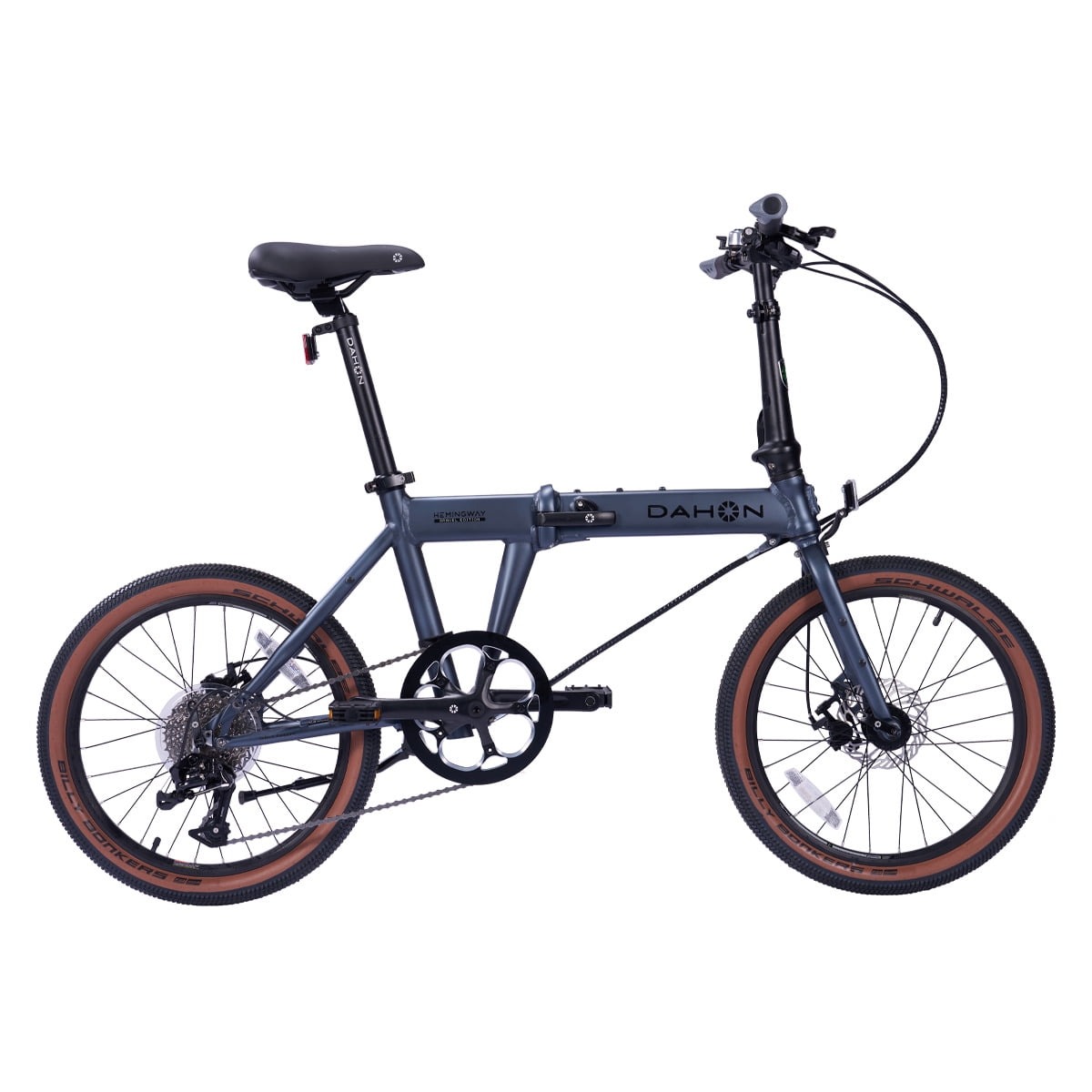 Dahon Hemingway GR Folding Bike (Ash Gray) - Fold for