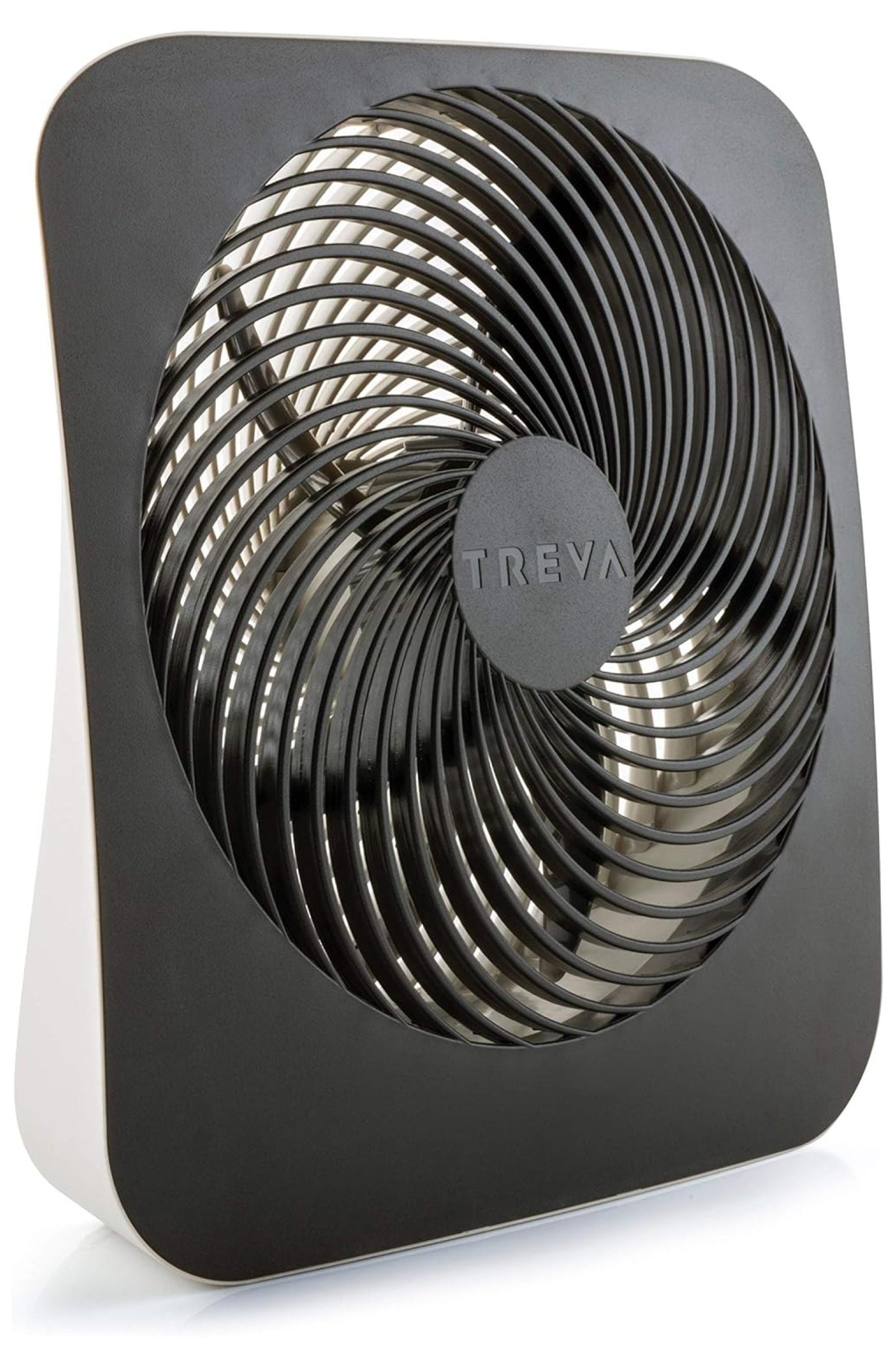 Cool Gray 10-Inch Portable Desk Fan with Two Speeds